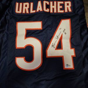 Signed Brian Urlacher jersey!